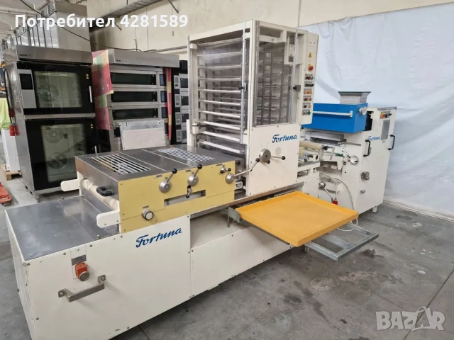 Линия за производство на хлебчета и понички Fortuna