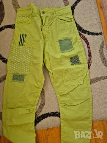 светлозелен панталон Радис, снимка 2 - Панталони - 51540633