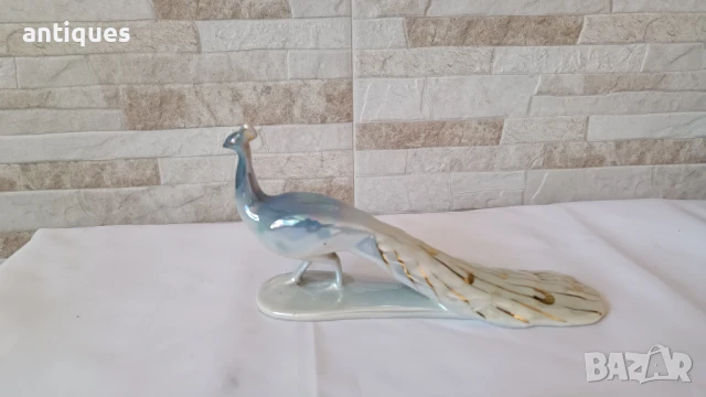 Порцеланова фигура - ПАУН - ИЗИДА - Българско производство, снимка 5 - Антикварни и старинни предмети - 50984676