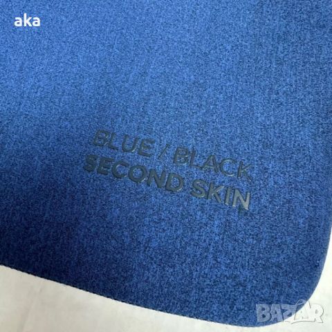 Калъф за лаптоп Tucano Second Skin Melange Blue Black 13" 14" 15", снимка 3 - Калъфи, кейсове - 46503406