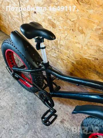 20цола алуминиев fat bike Monster X Rider детски-юношески велосипед колело[6ck-Shimano], снимка 4 - Детски велосипеди, триколки и коли - 48115166