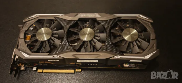 Продавам Перфектна Видео Карта ZOTAC GeForce® GTX 1070 Ti AMP Extreme, снимка 3 - Видеокарти - 47382436