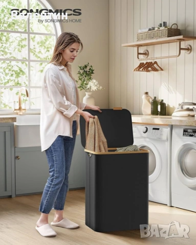 Голям кош за пране SONGMICS, снимка 2 - Други стоки за дома - 53233488