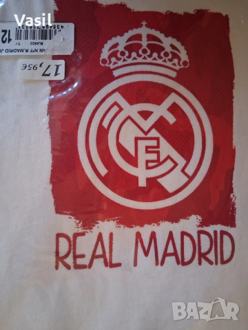 Тениска за момиче 12 год. REAL MADRID, снимка 2 - Детски тениски и потници - 54110281