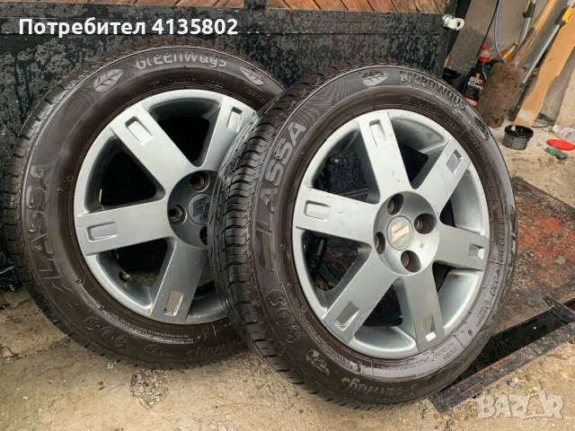 Джанти с летни гуми за Suzuki Swift