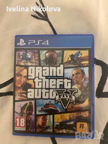 PlayStation 4 slim 1Tb с вкл игра GTA, снимка 3 - Игри за PlayStation - 45375489