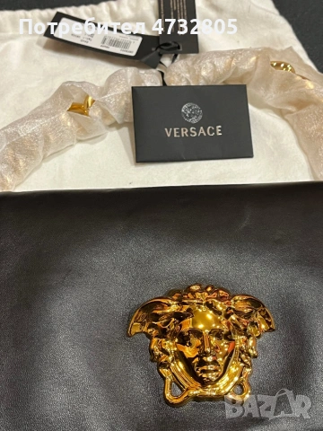 дамска чанта Versace Medusa – Made in Italy, снимка 3 - Чанти - 53611734