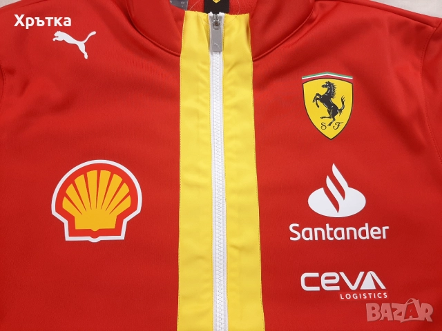 Puma Scuderia Ferrari F1 Team Softshell - Оригинално мъжко яке, снимка 7 - Якета - 52666677