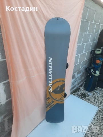 сноуборд Salomon Shade 155см. с автомати, снимка 7 - Зимни спортове - 52446312