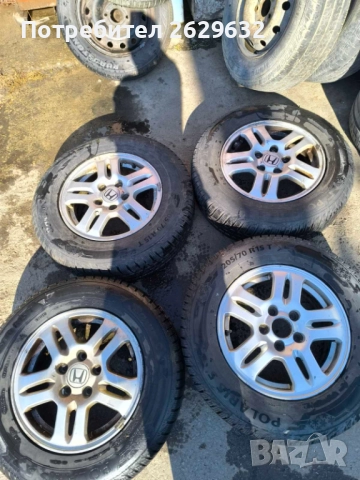 Джанти с зимни гуми за Хонда CR-V, снимка 5 - Гуми и джанти - 52102442