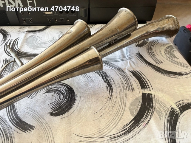 Голям фанфар, снимка 2 - Антикварни и старинни предмети - 53757370