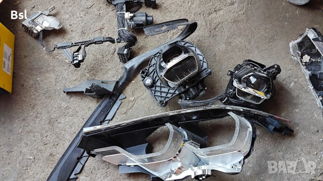 бмв г30 ф90 ляв лед фар на части