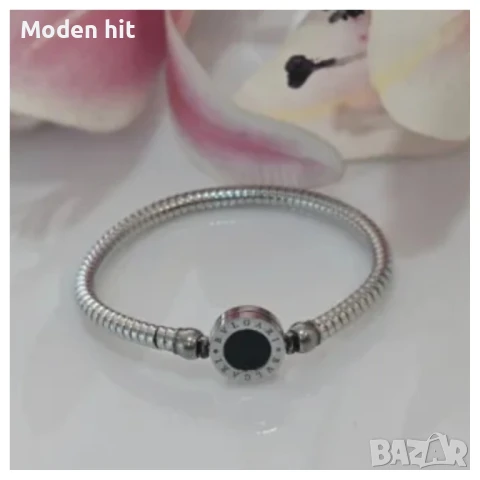 BVLGARI дамска гривна от медицинска стомана реплика, снимка 2 - Гривни - 50336762