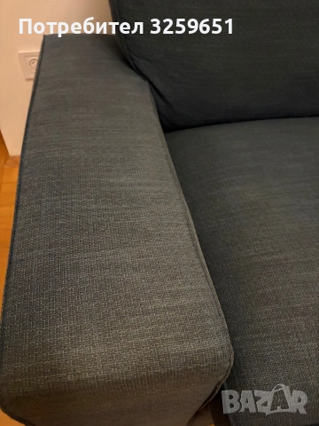 Двуместен диван икеа, снимка 4 - Дивани и мека мебел - 53150411