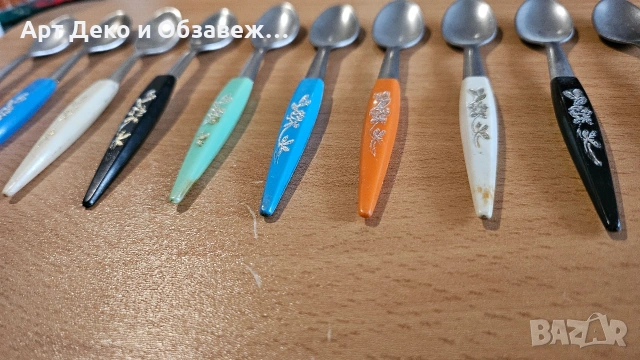 Стари лъжички за кафе, снимка 4 - Други - 53610240