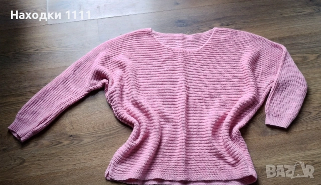 Два красиви пуловера с прилеп ръкав, размер М, отлични, снимка 4 - Блузи с дълъг ръкав и пуловери - 52333266