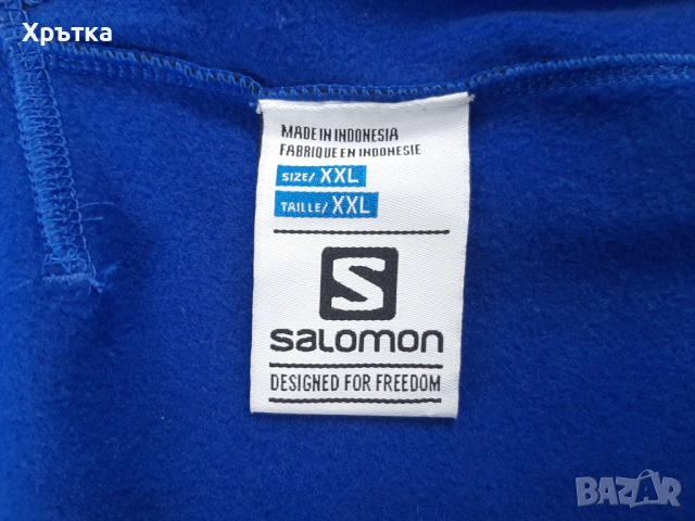 Salomon X Alp Mid Hoodie - Оригинално мъжко горнище размер 2XL, снимка 10 - Спортни дрехи, екипи - 53771681