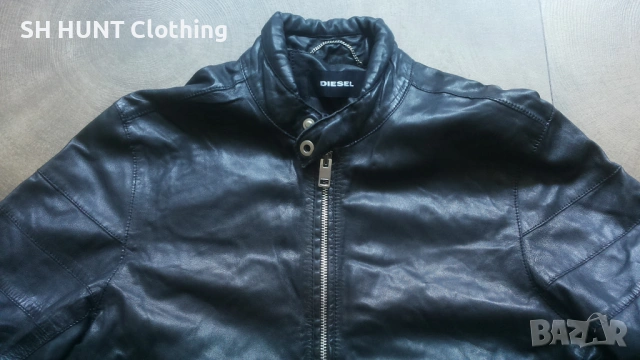 DIESEL SHEEPSKIN LEATHER JACKET Размер M яке естествена овча кожа 17-68, снимка 2 - Якета - 53140767