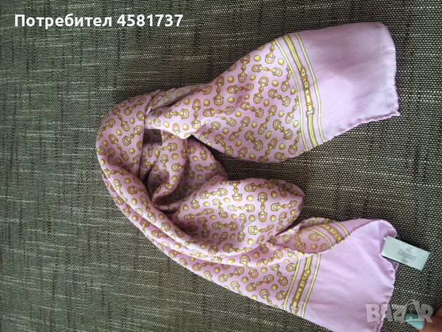 Копринен шал Elegance Paris, снимка 10 - Шалове - 51879787