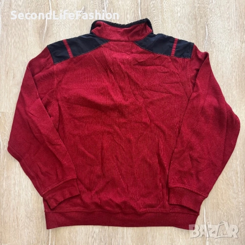 Мъжки пуловер Claudio Campione Yachting размер XXL червен, снимка 7 - Пуловери - 53357073