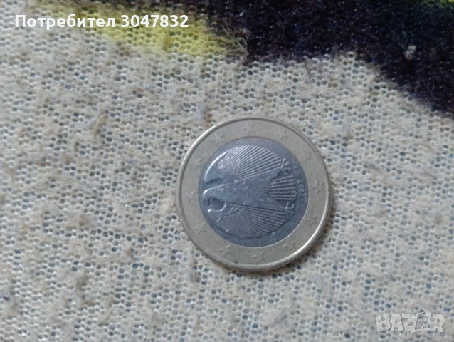 Продавам монета от 1 евро 