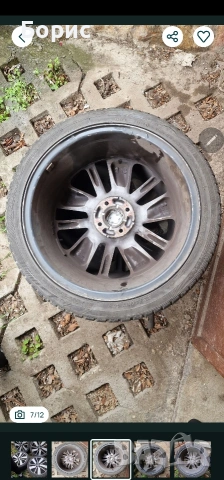 Джанти 17" Renault, снимка 7 - Гуми и джанти - 53925069