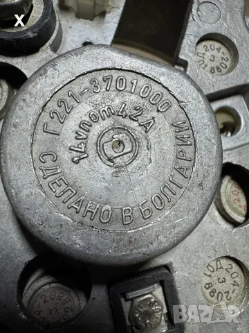 ВАЗ ЛАДА ЗАДЕН КАПАК С ДИОДЕН БЛОК ЗА ГЕНЕРАТОР АЛТЕРНАТОР Г221-3701000 БЪЛГАРСКИ, снимка 2 - Части - 49163788