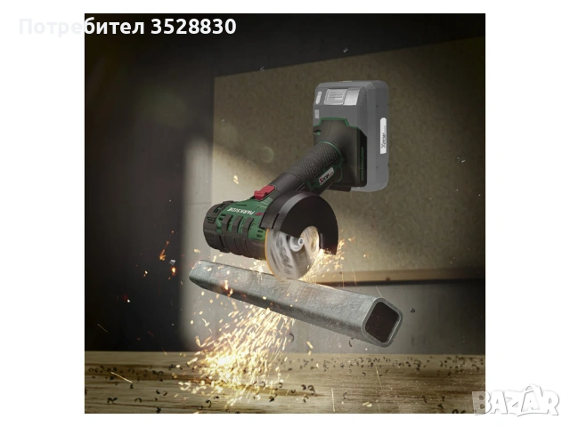 Parkside мини Ъглошлайф Флекс PWSAM 20-Li C2 (нов и запечатан), снимка 2 - Други инструменти - 53406777