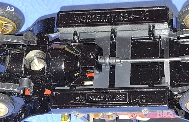Руски съветски модел Русо Балт А22 1:43 от 1983 година Сделано в СССР Made in USSR , снимка 5 - Колекции - 50887023