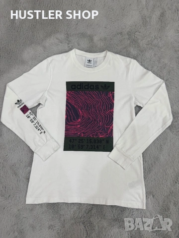 Мъжка блуза ADIDAS. Размер S, снимка 3 - Блузи - 54182549