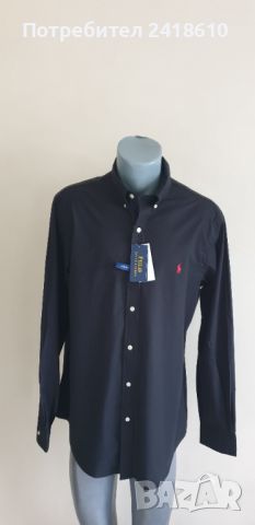 POLO Ralph Lauren Slim Fit Stretch Cotton Mens Size L / 16 1/2 НОВО! ОРИГИНАЛ! Мъжка Риза!, снимка 12 - Ризи - 45529463