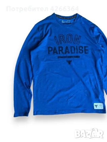 Мъжка блузка с дълъг ръкав : UNDER ARMOUR IRON PARADISE M, снимка 2 - Блузи - 48181922