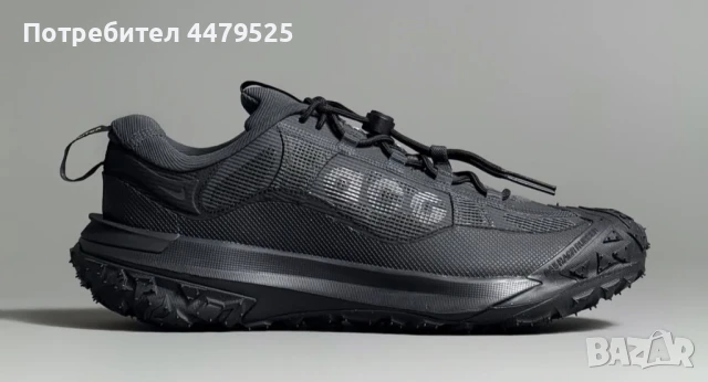 Оригинални мъжки маратонки Nike ACG Goretex black номер 42, снимка 2 - Маратонки - 51004418