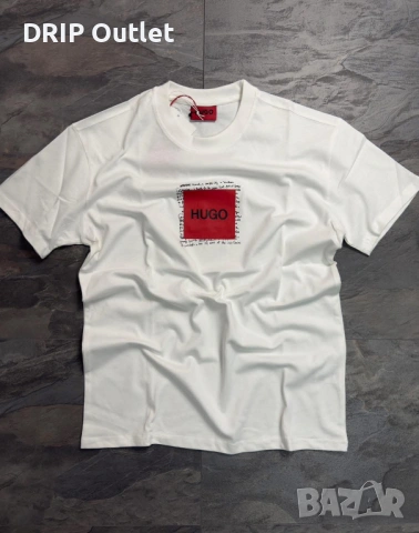 !НОВИ 12 МОДЕЛА! Мъжки Летни Тениски |HUGO|AX|DSQ2|BALENCIAGA, снимка 4 - Тениски - 54177509