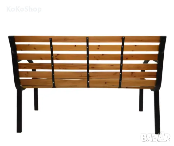 Пейка-122х60х79 см./дървена пейка/градинска пейка, снимка 3 - Градински мебели, декорация  - 49992556