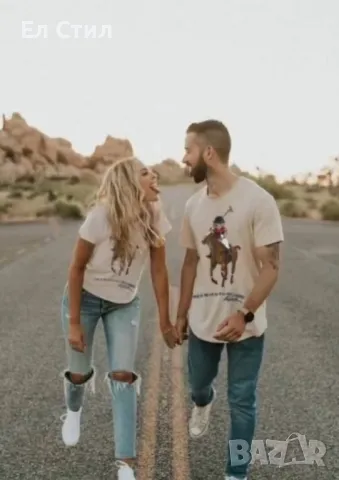 ⭐️Дамски,мъжки и детски тениски., снимка 2 - Тениски - 49963681