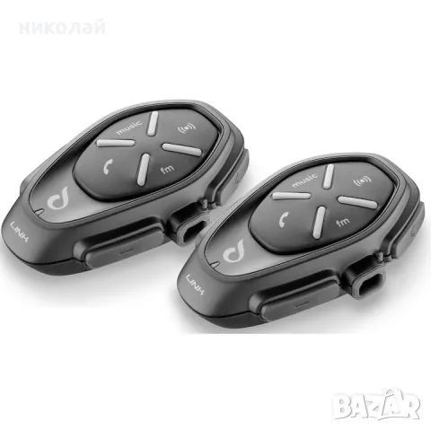 Система за комуникация на мотоциклет Interphone Link, Dual Pack, FM, снимка 1 - Аксесоари и консумативи - 47108583