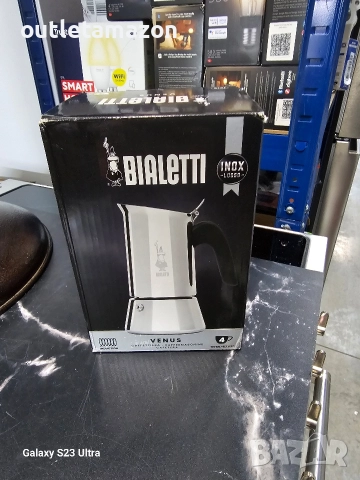 италианска кафеварка Bialetti Venus Elegance за 4 Чаши , снимка 6 - Кафемашини - 52752770