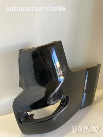 Заден десен ъгъл на броня черен за Peugeot 4007 2.2 HDI (2009) 6410A218XA