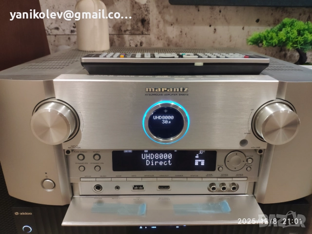 Аудио-видео съраунд усилвател Marantz SR8015, снимка 2 - Ресийвъри, усилватели, смесителни пултове - 50867243