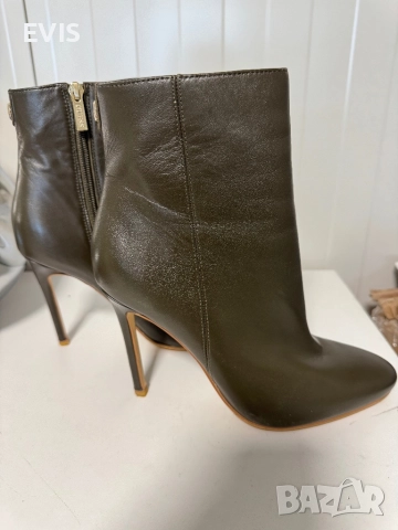 🌿 Дамски боти LIU JO – маслинено зелени 🌿 , снимка 2 - Дамски боти - 52813059