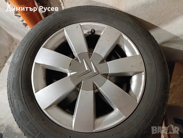 Джанти с гуми Ситроен, Пежо, Ланчия, Фиат 16" 5х98, снимка 5 - Гуми и джанти - 53990266