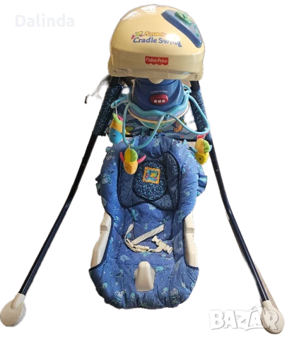 Бебешка люлка Fisher Price , снимка 2 - Детски люлки - 50477836