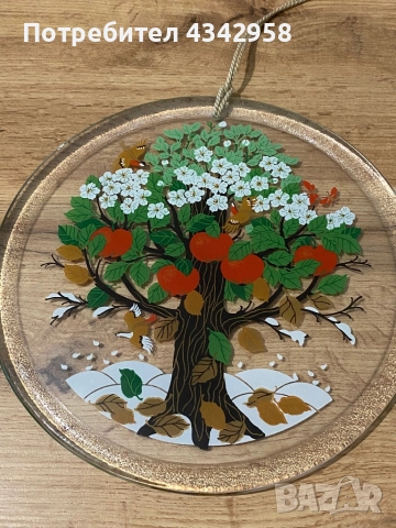 Витраж стиклопис 1970г. « Four Seasons Tree »