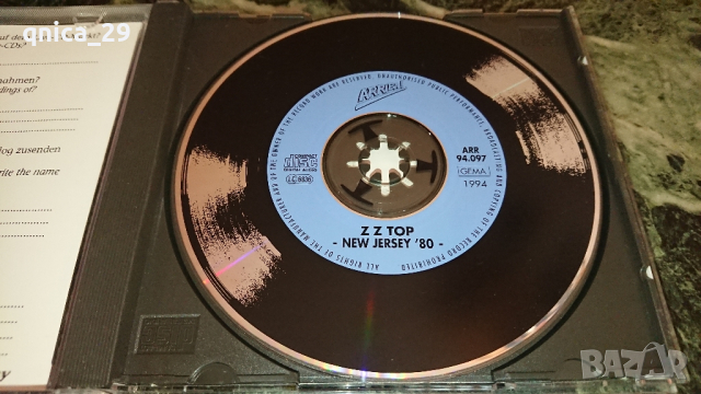 ZZ TOP - New Jersey '80, снимка 4 - CD дискове - 44987780