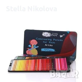 Комплект от 120 бр. цветни моливи