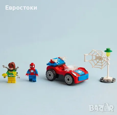 LEGO® Super Heroes - Spider-Man and Doc Ock's car 10789,  Док Ок и колата на Спайдърмен, 48 части, снимка 2 - Конструктори - 46910650