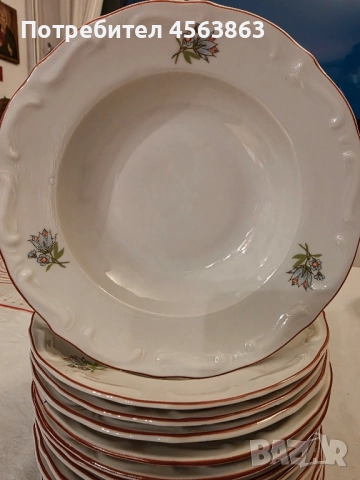 Порцеланови чинии - дълбоки