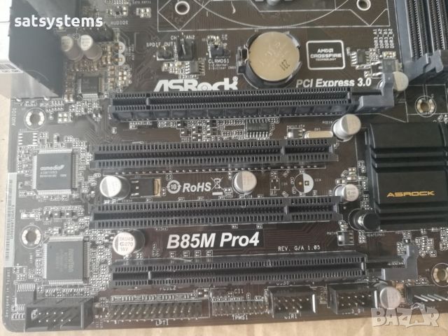 Дънна платка ASRock B85M-Pro4 Socket LGA1150, снимка 4 - Дънни платки - 46461994