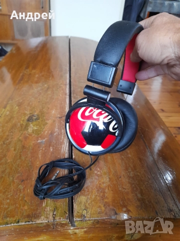 Стари слушалки Кока Кола,Coca Cola, снимка 4 - Други ценни предмети - 52216940
